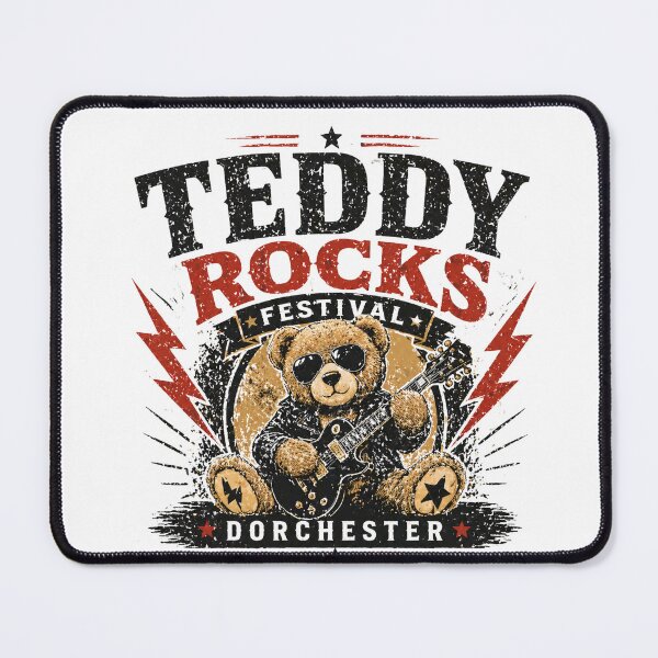 Item preview, Teddy Rocks Festival – Charity Music Event Design designed and sold by Combat Skies.