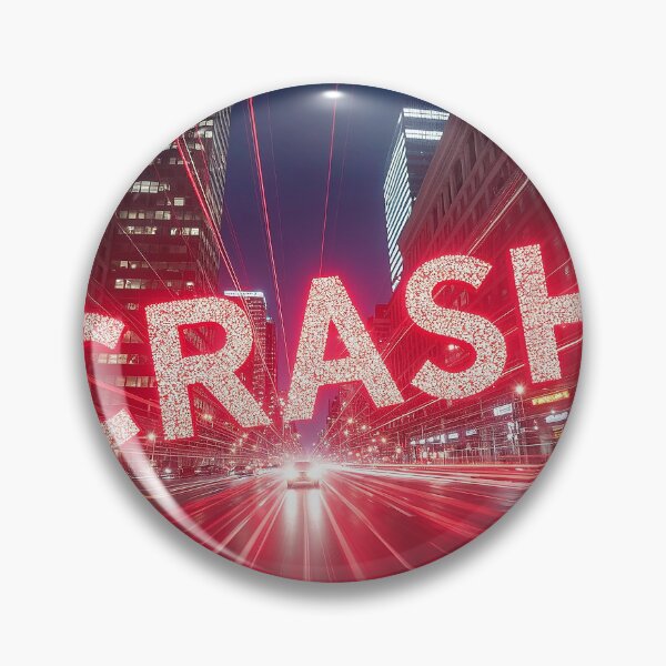 Item preview, Crash Neon City Speed Light Trail Impact designed and sold by TheCalmEdit.