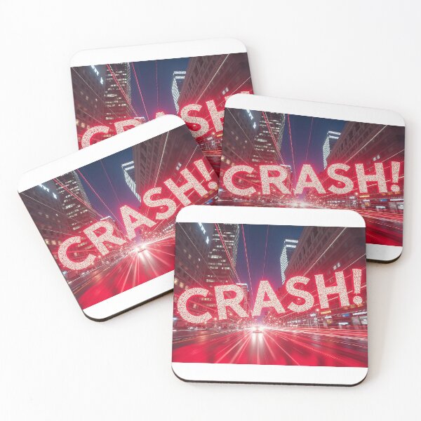 Item preview, Crash Neon City Speed Light Trail Impact designed and sold by TheCalmEdit.