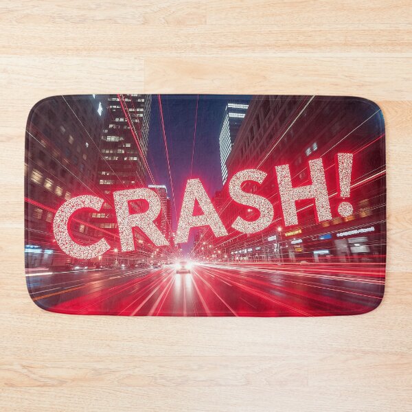 Item preview, Crash Neon City Speed Light Trail Impact designed and sold by TheCalmEdit.
