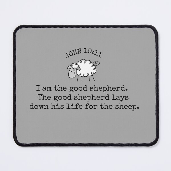 Item preview, The good shepherd - encouraging Bible verse Shirt Mug Hoodie Phone Case designed and sold by HisDesignCo.