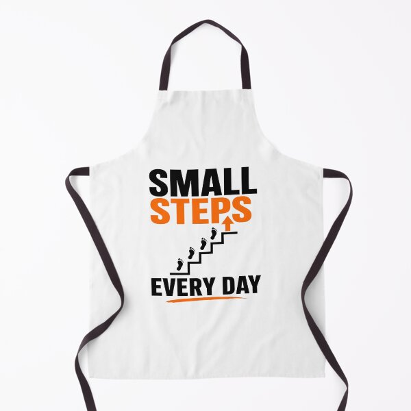 Item preview, Small Steps Every Day Motivational Progress Quote Minimal Design designed and sold by Lovestickerco.