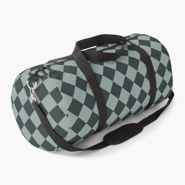 Item preview, Gunmetal & morning blue mini harlequin designed and sold by Mint + Midnight.