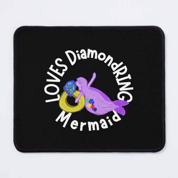 Item preview, MERMAIDLOVESDIAMONDRING LaMaisonOfMY WHATAMERMAIDWANTS COLLECTION | BLACKW Edition | No.02 designed and sold by LaMaisonOfMY.