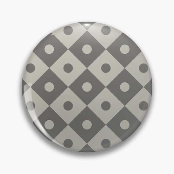 Item preview, Dark silver & pale silver harlequin with dots designed and sold by Mint + Midnight.