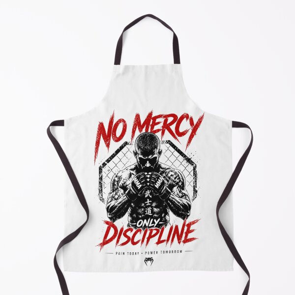 Item preview, No Mercy Only Discipline MMA Fighter – Combat Sports Motivation Graphic designed and sold by TheClockOutClub.