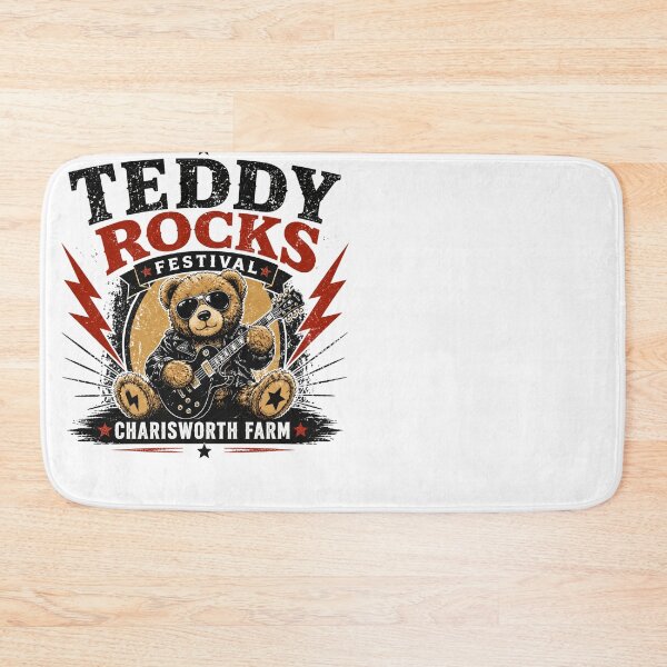 Item preview, Teddy Rocks Festival – Charity Music Event Design designed and sold by Combat Skies.