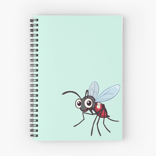 Item preview, Smiling red mosquito with two large wings designed and sold by Art70shop.