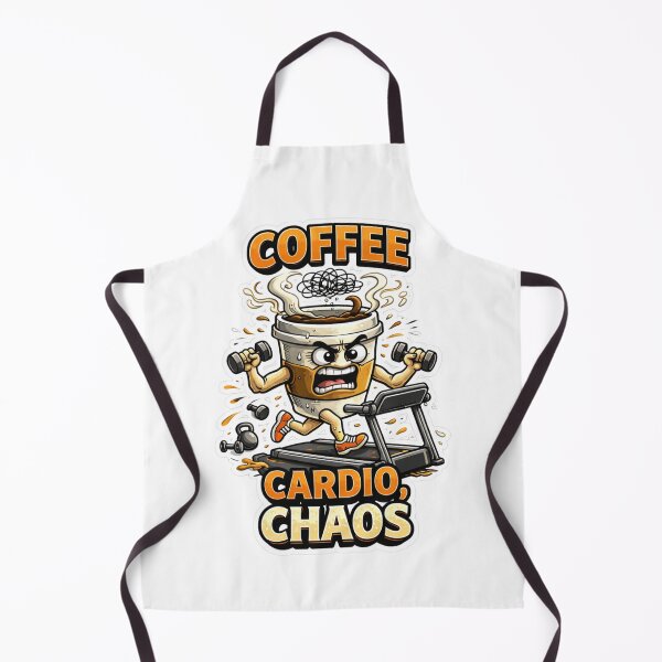 Item preview, Coffee Cardio Chaos Shirt – Funny Gym Coffee Lover Tee | Fitness Humor Workout Graphic | Caffeine Gym Life Design designed and sold by Psychlee Best Finds.