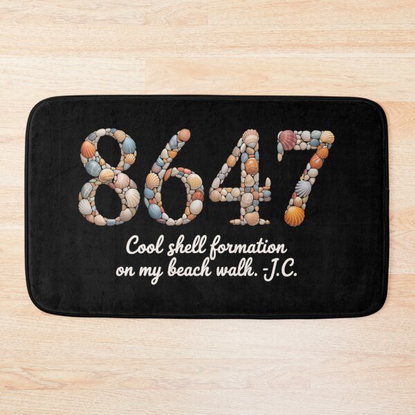 Item preview, 8647-seashells-james-comey designed and sold by Ash Mary's Designs.