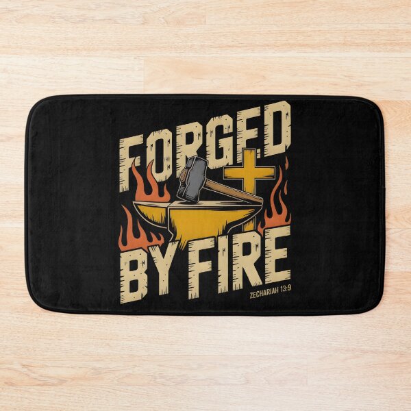 Item preview, Forged By Fire - Zechariah 13:9 Faith Based Graphic Tee designed and sold by ForgedByFaith.