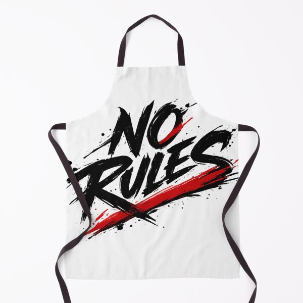 Item preview, No Rules – Bold Graffiti Brush Typography with Red Slash designed and sold by KPDesignLab.