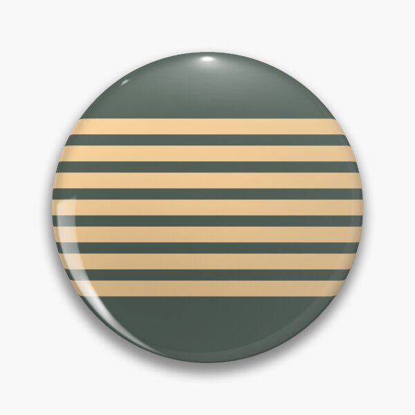 Item preview, Feldgrau & caramel horizontal lines designed and sold by Mint + Midnight.