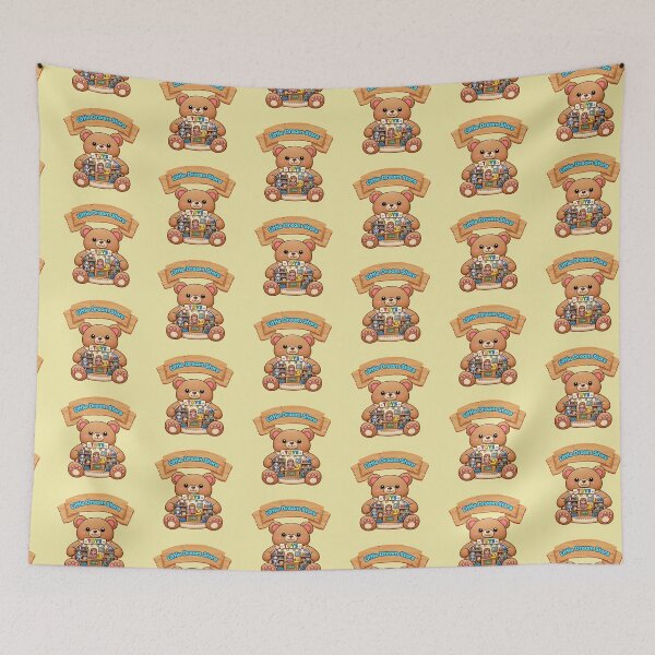 Item preview, Little Dream Store - Cute Teddy Bear Toy Shop Illustration designed and sold by Soluna Studio.