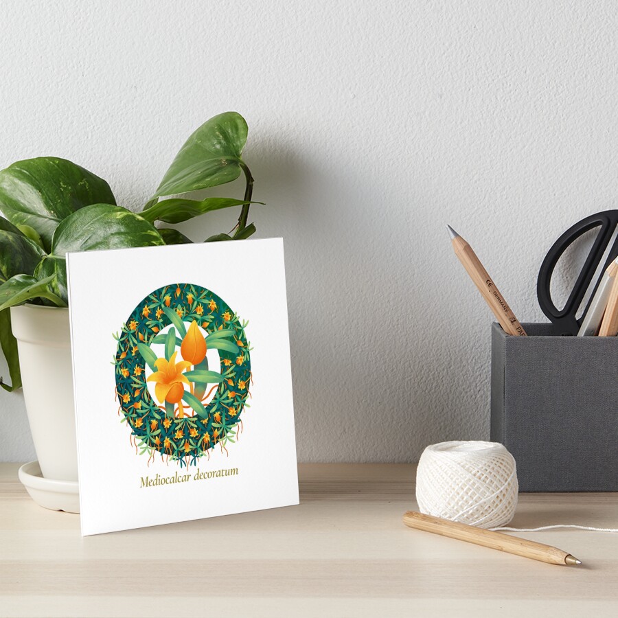 The Circles of Life: Mediocalcar decoratum Art Board Print