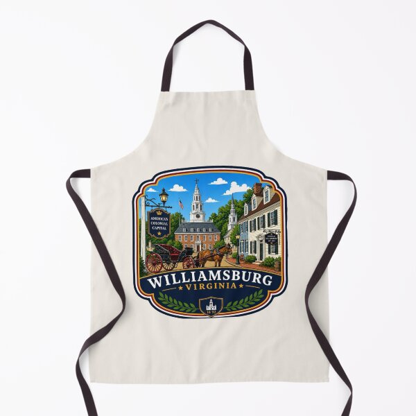 Item preview, Williamsburg, Virginia - Colonial Carriage & Historic Street designed and sold by Myra365Art.