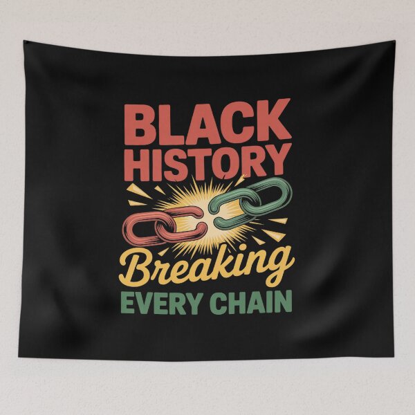 Item preview, Black History Breaking Every Chain African American Pride designed and sold by grounabslaninal.