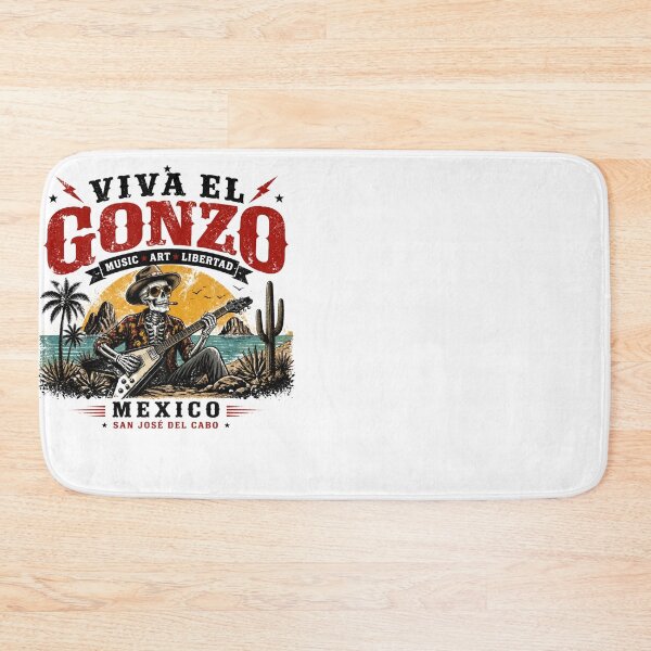 Item preview, Viva El Gonzo – Music & Arts Festival Design designed and sold by Combat Skies.