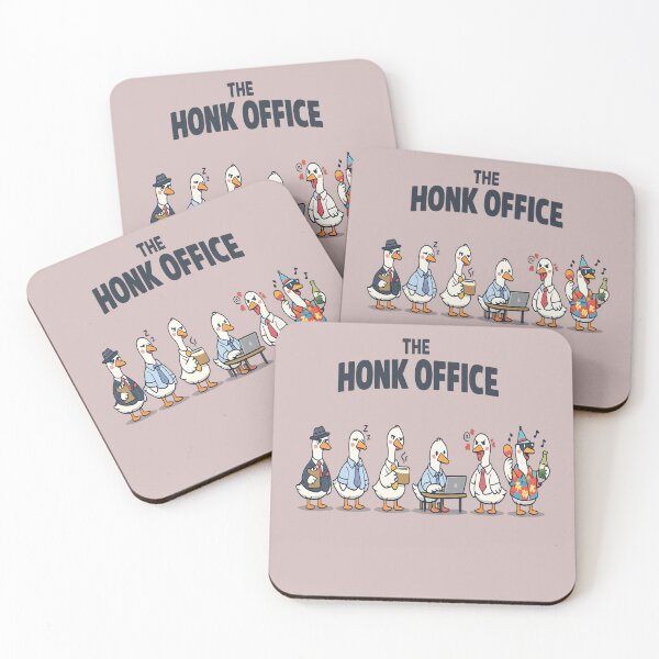 Item preview, The Honk Office Goose T-Shirt – Funny Office Humor Duck Design designed and sold by Amitabr14.