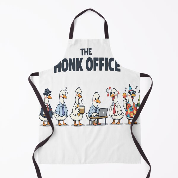 Item preview, The Honk Office Goose T-Shirt – Funny Office Humor Duck Design designed and sold by Amitabr14.