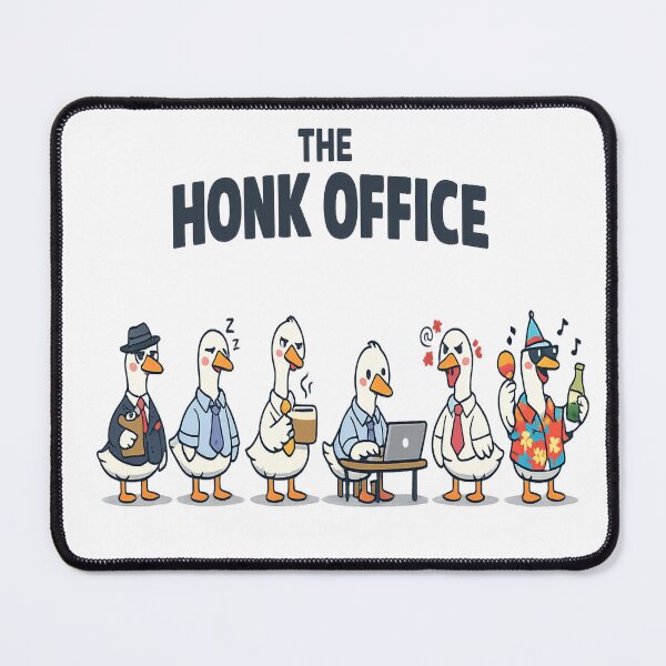 Item preview, The Honk Office Goose T-Shirt – Funny Office Humor Duck Design designed and sold by Amitabr14.