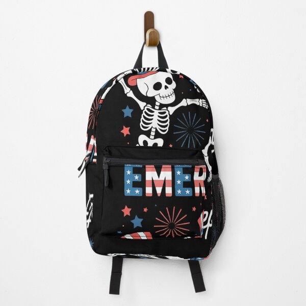 Item preview, Emergency Department Skeleton 4th of July USA ER ED Nurse designed and sold by grounabslaninal.