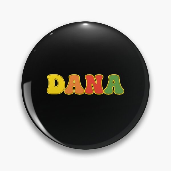 Item preview, ❤️ DANA Personalized Name Wavy Retro Shirt, Coffee Mug, Sticker Gift designed and sold by HelixPedia.