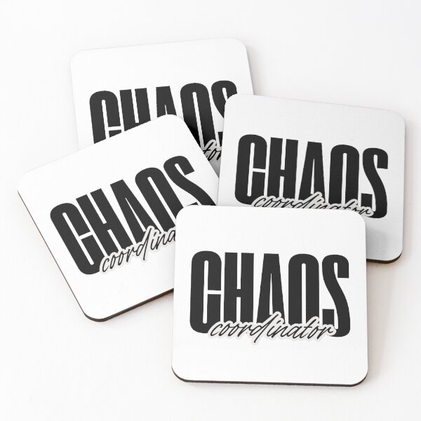 Item preview, Chaos Coordinator – Cute Minimalist Sticker for Busy Humans designed and sold by bruise+blush.