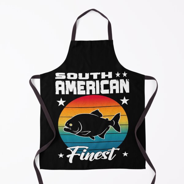 Item preview, South American Finest Piranha Shirt Vintage South American Roots Retro Fish Design designed and sold by Jt41.