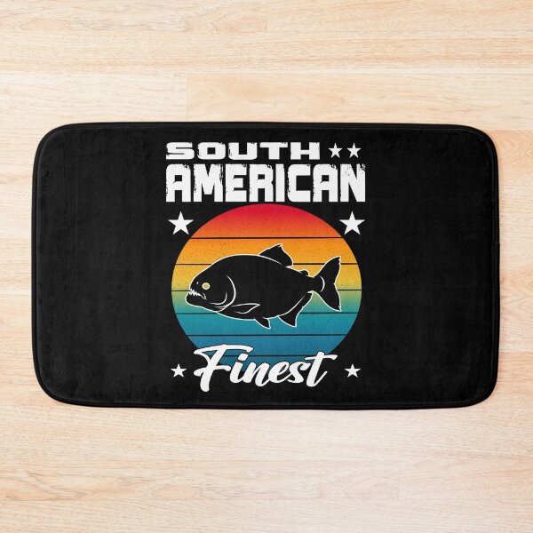 Item preview, South American Finest Piranha Shirt Vintage South American Roots Retro Fish Design designed and sold by Jt41.