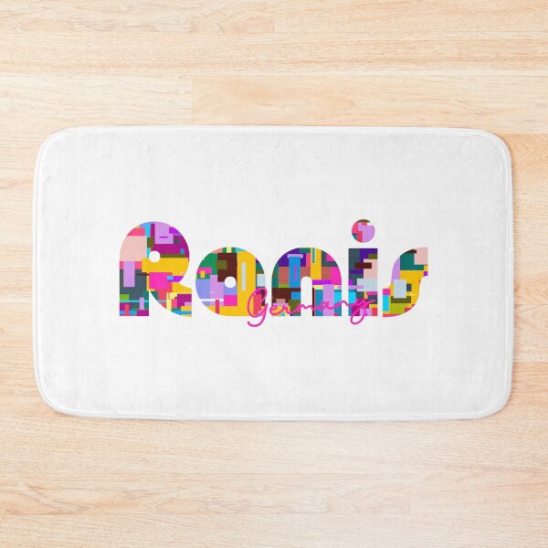Item preview, Ranis, Germany, Vibrant Abstract City Typography Art designed and sold by Wanderful-roads.