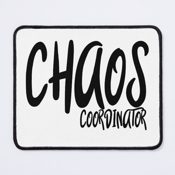 Item preview, Chaos Coordinator – Cute Minimalist Sticker for Busy Humans designed and sold by bruise+blush.