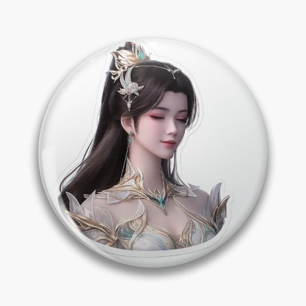 Item preview, Elegant Fantasy Goddess with Ornate Jewelry designed and sold by Farheen786.