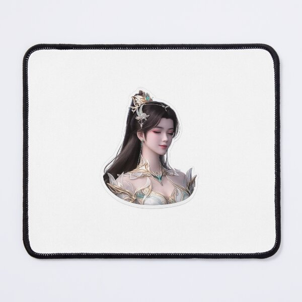 Item preview, Elegant Fantasy Goddess with Ornate Jewelry designed and sold by Farheen786.