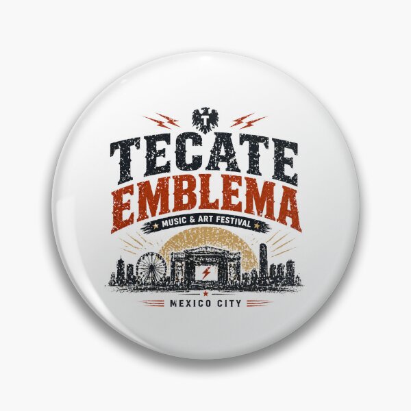 Item preview, Tecate Emblema Festival – Music Celebration Design designed and sold by Combat Skies.