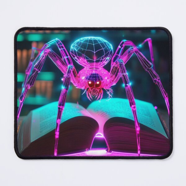 Item preview, Neon Cyber Spider  designed and sold by unboxedbyJuls.