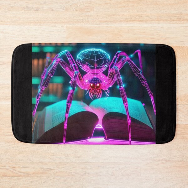 Item preview, Neon Cyber Spider  designed and sold by unboxedbyJuls.