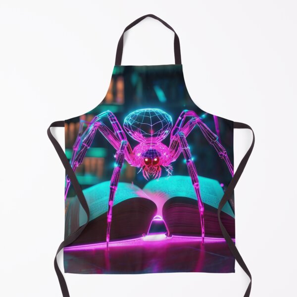 Item preview, Neon Cyber Spider designed and sold by unboxedbyJuls.