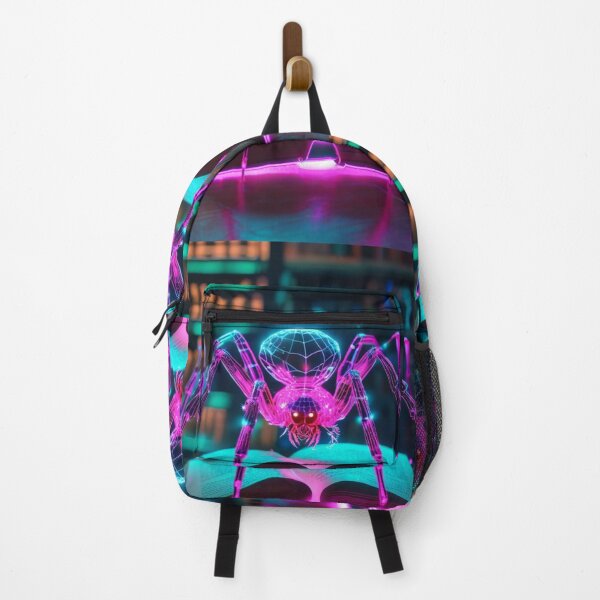 Item preview, Neon Cyber Spider  designed and sold by unboxedbyJuls.