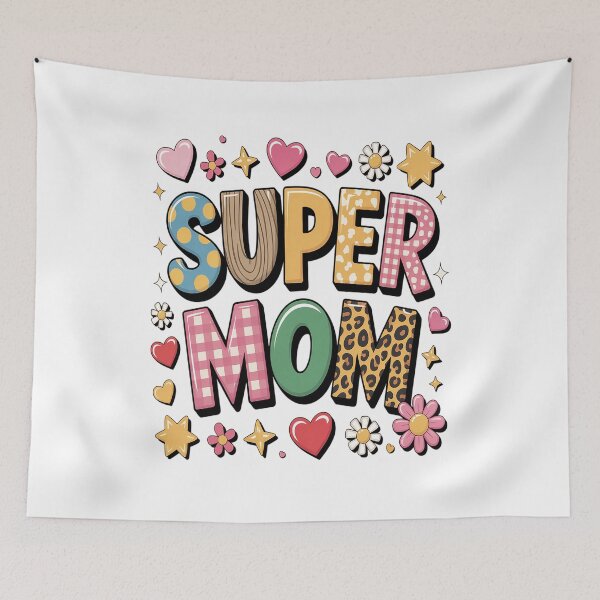 Item preview, Mom Super Back to School Mother's Day designed and sold by grounabslaninal.