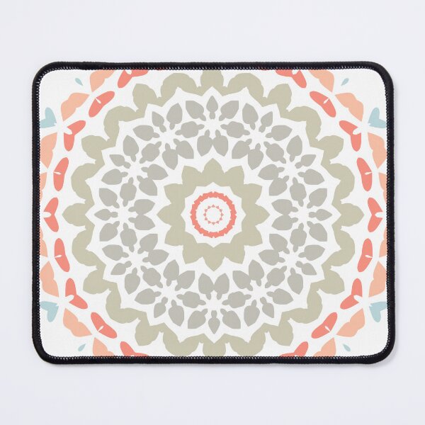 Item preview, Mandala Flower Artwork 02 Nordic Color 03 designed and sold by Stefanie Boike.