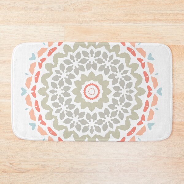 Item preview, Mandala Flower Artwork 02 Nordic Color 03 designed and sold by Stefanie Boike.