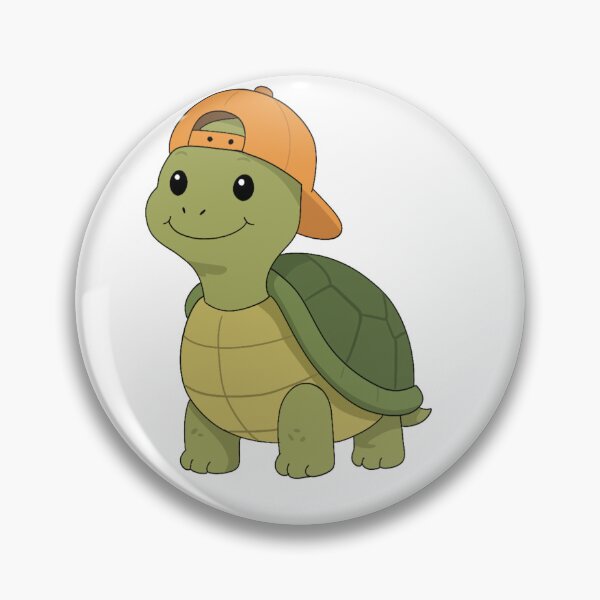 Item preview, Cool turtle with Cap – Cute Aesthetic Streetwear Animal Meme Design designed and sold by klebtgut.