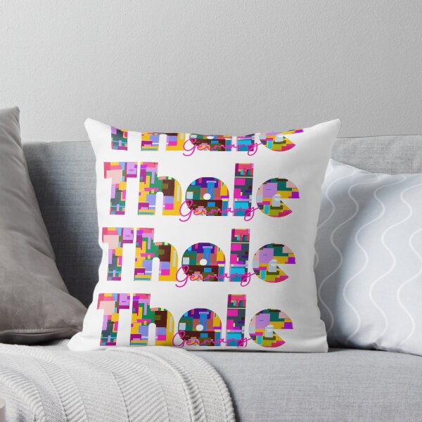 Item preview, Thale, Germany, Vibrant Abstract City Typography Art designed and sold by Wanderful-roads.