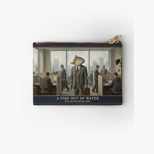 Item preview, Fish Out of Water – Surreal Office Humor & Corporate Satire designed and sold by SammyMorry.