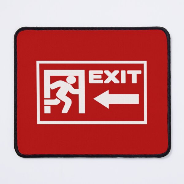 Item preview, TADC Exit sign designed and sold by ShopKujenga.
