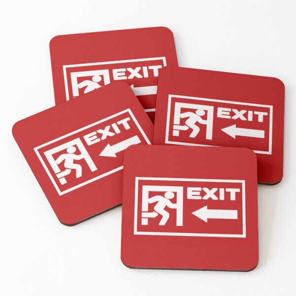Item preview, TADC Exit sign designed and sold by ShopKujenga.