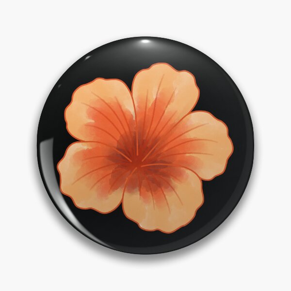 Item preview, Peachy hibiscus Graphic Design designed and sold by 4lovexx.