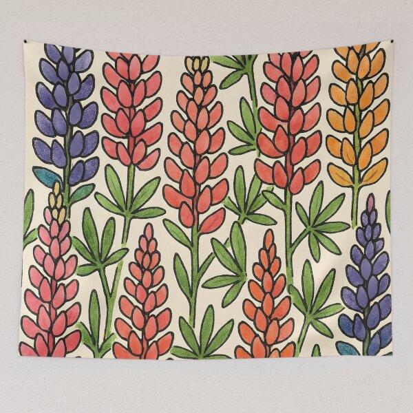 Item preview, Lupine Flowers  designed and sold by GraphicsClub.