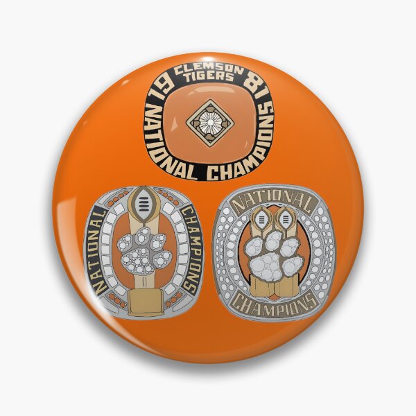 Item preview, Clemson National Championship Rings - 1981, 2016, & 2018 designed and sold by QUEENTYLERXO.